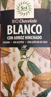 Bio chocolate blanco con arroz hinchado
