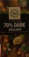 Bio Chocolate 70% dark avellanas
