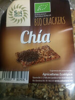 Cracker Chia 200Gr Bio - Sol Natural