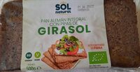 Pan Alemán integral con pipas de girasol
