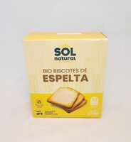 Biscotes de espelta