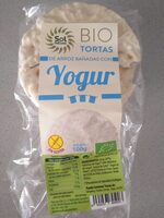 Tortas de arroz bañadas con yogur