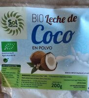 Bio leche de coco en polvo