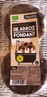Bio Tortas  de arroz con chocolate fondant