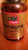 Onagra + vitamina E