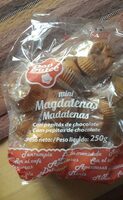 Mini magdalenas con pepitas de chocolate