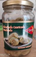 Alcachofa cuarteada marinada
