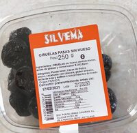 Ciruelas pasas sin huesa