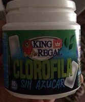 Chicles clorofila sin azúcar