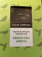 Dark chocolate with pistacho