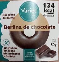 Berlina de chocolate