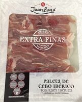 Paleta de cebo ibérico