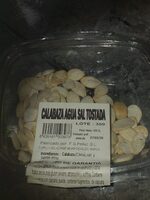 Calabaza agua sal tostada