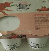Yogur sabor fresa ecológico