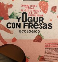 Yogurt con fresas
