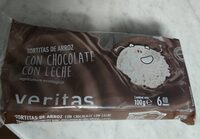 Tortitas de arroz con chocolate con leche