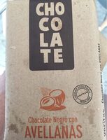 Chocolate negro con avellanas