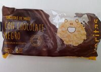 Tortitas de maíz con chocolate negro