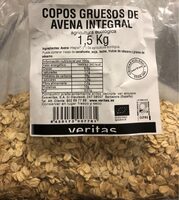 Copos gruesos de avena integral