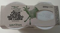 Yogur natural desnatado de cabra