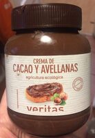 Crema de cacao y avellanas