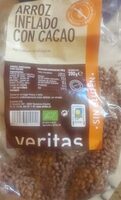 Arroz inflado con  cacao