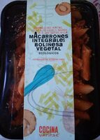 Macarrones integrales boloñesa vegetal