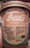 Helado de turron