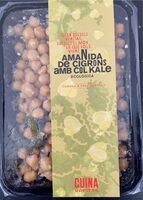 Ensalada de garbanzos y col kale