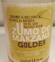 Zumo de manzana golden