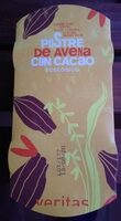 Postre de avena con cacao ecológico