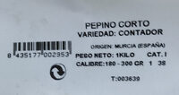 Pepino corto