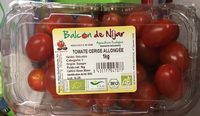 Tomate cerise allongée