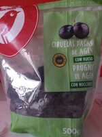 Ciruelas pasas con hueso