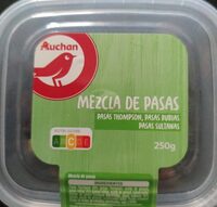 Mezcla de pasas