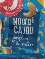 Noix de cajou grillées et salées