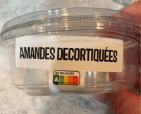 Amandes décortiquées