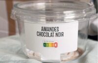 Amandes au chocolat noir