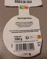 Baies de goji