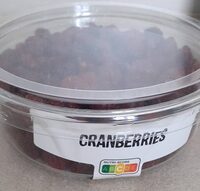Canneberges séchées et sucrées