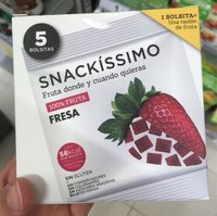 Snack 100% fresa