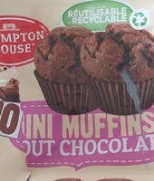 10 mini muffins tour chocolat