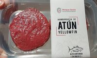 Hamburguesa de atún yellowfin