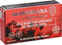 Cola blanca de atún rojo en aceite de oliva