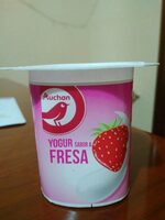 Yogur sabor a fresa
