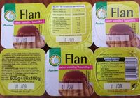 Flan sabor vainilla