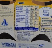 Yogur fresa