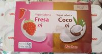 Yogur sabor coco