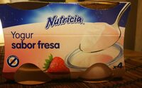 Yogur sabor fresa