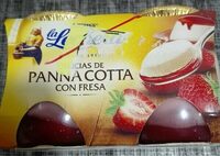 Panacotta con fresa